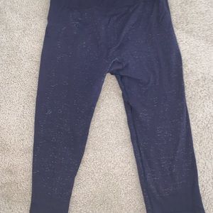 Purple cropped lululemon leggings